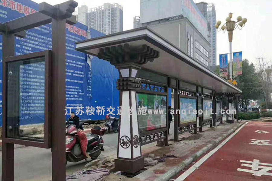 河南仿古公交候車亭廠家